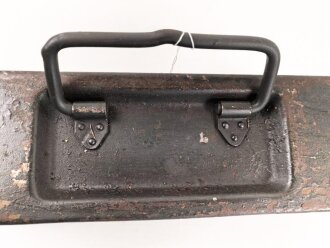 Kasten "Werkzeug" Wehrmacht, für den kleinen Waffenmeister Werkzeugsatz. Originallack, ungereinigtes Stück