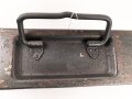 Kasten "Werkzeug" Wehrmacht, für den kleinen Waffenmeister Werkzeugsatz. Originallack, ungereinigtes Stück