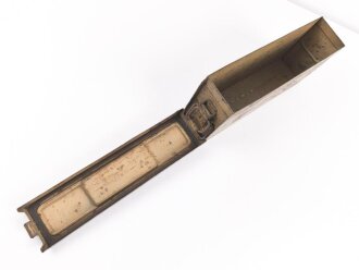 "Patronenkasten 41 für MG" Wehrmacht, Originallack, ungereinigtes Stück