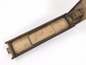 "Patronenkasten 41 für MG" Wehrmacht, Originallack, ungereinigtes Stück