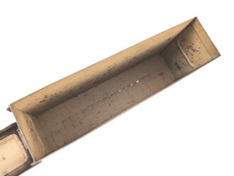 "Patronenkasten 41 für MG" Wehrmacht, Originallack, ungereinigtes Stück