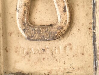 "Patronenkasten 41 für MG" Wehrmacht, Originallack, ungereinigtes Stück