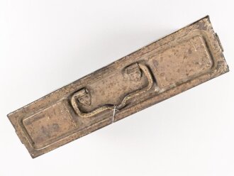 "Patronenkasten 41 für MG" Wehrmacht, Originallack, ungereinigtes Stück