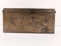 "Patronenkasten 41 für MG" Wehrmacht, Originallack, ungereinigtes Stück