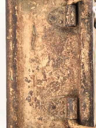 "Patronenkasten 41 für MG" Wehrmacht, Originallack, ungereinigtes Stück