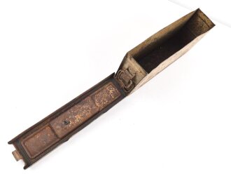 "Patronenkasten 41 für MG" Wehrmacht, Originallack, ungereinigtes Stück