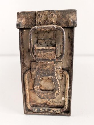"Patronenkasten 41 für MG" Wehrmacht, Originallack, ungereinigtes Stück