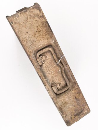 "Patronenkasten 41 für MG" Wehrmacht, Originallack, ungereinigtes Stück