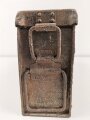 "Patronenkasten 41 für MG" Wehrmacht, Originallack, ungereinigtes Stück