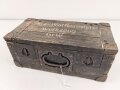Kasten "Zusatz Waffenmeister Werkzeug Granatwerfer 34" Originallack, ungereingtes Stück