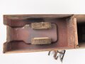 20mm Flak, Transportkasten für 2 Magazine. Originallack, ungereinigtes Stück