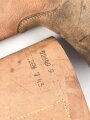 Paar Stiefel für Mannschaften der Kavallerie, Wohl ungetragenes Paar, Sohlenlänge 29,5cm