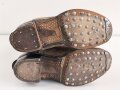 Paar Stiefel für Mannschaften der Kavallerie, Wohl ungetragenes Paar, Sohlenlänge 29,5cm