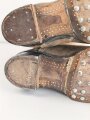 Paar Stiefel für Mannschaften der Kavallerie, Wohl ungetragenes Paar, Sohlenlänge 29,5cm