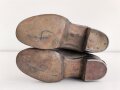 Paar Stiefel für Mannschaften der Kavallerie, Wohl ungetragenes Paar, Sohlenlänge 29cm
