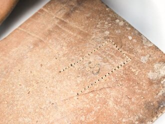 Paar Stiefel für Mannschaften der Wehrmacht. Ungetragenes Paar mit Reichsbetriebsnummer im Schaft. Ungereinigt, Sohlenlänge knapp 31cm