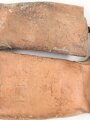 Paar Stiefel für Mannschaften der Wehrmacht. Ungetragenes Paar mit Reichsbetriebsnummer im Schaft. Ungereinigt, Sohlenlänge knapp 31cm