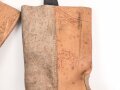 Reichswehr, Paar Stiefel für Mannschaften im Stil des 1. Weltkrieg mit Seitennaht. Ungetragenes Paar,  Variante ohne Absatzeisen und Stiefelnägel. Sohlenlänge 30cm