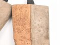 Reichswehr, Paar Stiefel für Mannschaften im Stil des 1. Weltkrieg mit Seitennaht. Ungetragenes Paar,  Variante ohne Absatzeisen und Stiefelnägel. Sohlenlänge 30cm