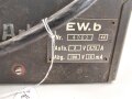 Wechselrichter EW.b zum Tornister Empfänger Berta. Originallack,datiert 1944, Funktion nicht geprüft