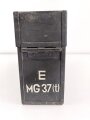 MG 37 (t) , Ergänzungskasten für das von der Wehrmacht vereinnahmte tschechische Maschinengewehr ZB 26. Originallack, ungereinigt