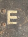 MG 37 (t) , Ergänzungskasten für das von der Wehrmacht vereinnahmte tschechische Maschinengewehr ZB 26. Originallack, ungereinigt