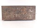 Kasten für Kehlkopfmikrofon in Selbstfahrlafetten und Panzern der Wehrmacht. Originallack, ungereinigt
