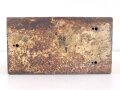 Kasten für Selbstfahrlafetten und Panzern der Wehrmacht. Originallack, ungereinigt, mit Einsätzen