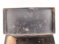 Kasten für Selbstfahrlafetten und Panzern der Wehrmacht. Originallack, ungereinigt, mit Einsätzen
