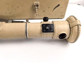 Entfernungsmesser 36 Wehrmacht. Originallack, guter Zustand, Die Lagergabel fehlt, sonst Vollständig.