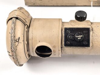 Entfernungsmesser 36 Wehrmacht. Originallack, guter Zustand, Die Lagergabel fehlt, sonst Vollständig.