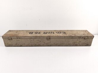 Entfernungsmesser 36 Wehrmacht. Originallack, guter Zustand, Die Lagergabel fehlt, sonst Vollständig.