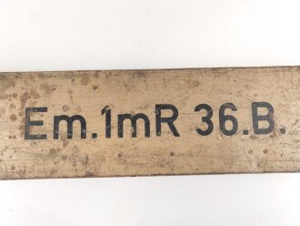 Entfernungsmesser 36 Wehrmacht. Originallack, guter Zustand, Die Lagergabel fehlt, sonst Vollständig.