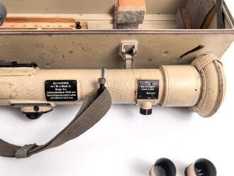 Entfernungsmesser 36 Wehrmacht. Originallack, guter Zustand, Die Lagergabel fehlt, sonst Vollständig.