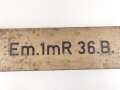 Entfernungsmesser 36 Wehrmacht. Originallack, guter Zustand, Die Lagergabel fehlt, sonst Vollständig.