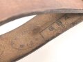 Österreich Gendarmerie, Gewehrriemen für M95. Gebraucht.  Gestempelt " GBA 1950" ( Gendarmerie Beschaffungs Amt )