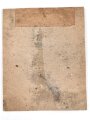 1. Weltkrieg, Vorläufiger Ausweis für das Eiserne Kreuz 2. Klasse, ausgestellt am 12.6.1917, dazu das Eiserne Kreuz