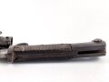 Kaiserliche Schutztruppe, Kurzes Seitengewehr 98 mit Sägerücken. Preussische Abnahme  von 1910, Nummerngleiches Kammerstück