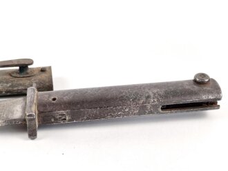 1.Weltkrieg, Ersatz Seitengewehr ( EB32 / EB33) in gutem Gesamtzustand, Truppenstempel " GEB.B.VII 502"