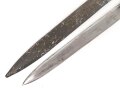 1.Weltkrieg, Ersatz Seitengewehr ( EB32 / EB33) in gutem Gesamtzustand, Truppenstempel " GEB.B.VII 502"