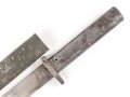 1.Weltkrieg, Ersatz Seitengewehr ( EB32 / EB33) in gutem Gesamtzustand, Truppenstempel " GEB.B.VII 502"
