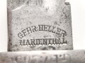 Kaiserreich, Seitengewehr Modell 84/98 mit Sägerücken. Auf dem Klingenrücken keine Abnahme, Kammerstempel "G.17.283". Guter Gesamtzustand