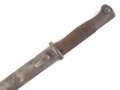 Kaiserreich, Seitengewehr Modell 84/98 mit Sägerücken. Auf dem Klingenrücken keine Abnahme, Kammerstempel "G.17.283". Guter Gesamtzustand