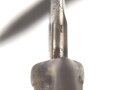 Kaiserreich,  Kurzes Seitengewehr 98 mit Sägerücken. Eigentumstück mit aufgelegten, preussischen Abzeichen. Gereinigtes Stück , der Sägerücken runtergeschliffen