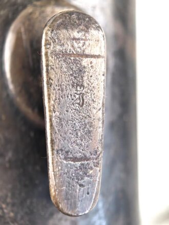 Kaiserreich,  Kurzes Seitengewehr 98 mit Sägerücken.  Kammerstück mit preussischer Abnahme von 1904, Kammerstempel " L.L. 11.31" "Lenk Luftschiff"  laut Jeff Nolls Liste