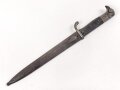 Kaiserreich,  Kurzes Seitengewehr 98 mit Sägerücken.  Kammerstück mit preussischer Abnahme von 1904, Kammerstempel " L.L. 11.31" "Lenk Luftschiff"  laut Jeff Nolls Liste