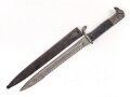 Kaiserreich,  Kurzes Seitengewehr 98 mit Sägerücken.  Kammerstück mit preussischer Abnahme von 1904, Kammerstempel " L.L. 11.31" "Lenk Luftschiff"  laut Jeff Nolls Liste