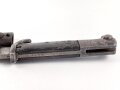 Kaiserreich,  Kurzes Seitengewehr 98 mit Sägerücken.  Kammerstück mit preussischer Abnahme von 1904, Kammerstempel " L.L. 11.31" "Lenk Luftschiff"  laut Jeff Nolls Liste