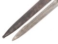 Kaiserreich,  Kurzes Seitengewehr 98 mit Sägerücken.  Kammerstück mit preussischer Abnahme von 1904, Kammerstempel " L.L. 11.31" "Lenk Luftschiff"  laut Jeff Nolls Liste