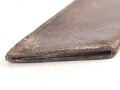 Frankreich 1. Weltkrieg, Machete datiert 1916, so anscheinend an französische Truppen aus dem Senegal ausgegeben. Eher schlechter Zustand, mit defekter Lederscheide